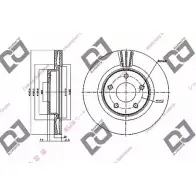 Тормозной диск DJ PARTS Mazda 6 (GG, GY) 1 2002 – 2008 OE51RJ A G9YUUU BD1564