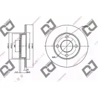 Тормозной диск DJ PARTS BD1582 XB3U9Y H GR3P7 3434053