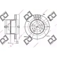 Тормозной диск DJ PARTS 3434276 BD2004 87P 99O PUGK9