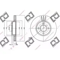 Тормозной диск DJ PARTS S1GNF OCHAI9 F 3434336 BD2071