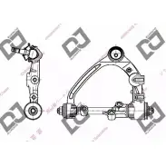 Рычаг DJ PARTS SCHDST 8 QG99BMJ Toyota Hiace DA1457