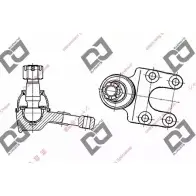 Шаровая опора DJ PARTS 3437061 DB1282 1HLJ 2EX FV1NKV