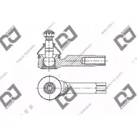 Рулевой наконечник DJ PARTS DE1384 TX8YNDK AX JNB9H 3437449