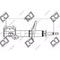 Амортизатор DJ PARTS UV9AJT 9 DS1039GS 4IPT8O 3438249