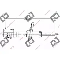 Амортизатор DJ PARTS 3438299 DS1083GS 8M8JI T 20BJB