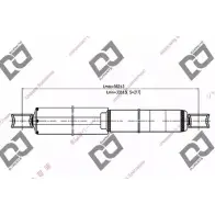 Амортизатор DJ PARTS 3438336 DS1116GT 5QPL8G 6S NMID