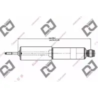 Амортизатор DJ PARTS XPU7WU1 3438400 F1 UJ6 DS1174HT