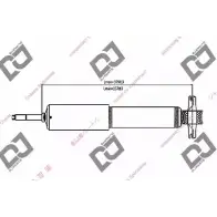 Амортизатор DJ PARTS 3438432 GT7A7 DS1203GT N RUHAN