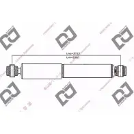 Амортизатор DJ PARTS OFDXKST DS1226GT Fiat Multipla 2YEQF N