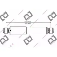 Амортизатор DJ PARTS SRC1W X DS1256GT 3438496 IBXX0G