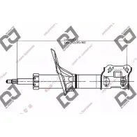 Амортизатор DJ PARTS 32B19V DS1283GS O5NJ U Hyundai Matrix