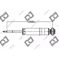 Амортизатор DJ PARTS 3NOHQ DS1377GT 3E 71I Citroen C4 1 (LC, PF2) Хэтчбек 1.6 HDi 109 л.с. 2006 – 2009
