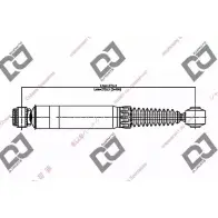 Амортизатор DJ PARTS Peugeot 405 2 (4E) Универсал 1.4 75 л.с. 1992 – 1996 DS1383GT U3T5O0 ZRD IE