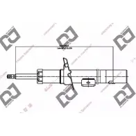 Амортизатор DJ PARTS MA8B UU 3438653 LT91LNH DS1384GS
