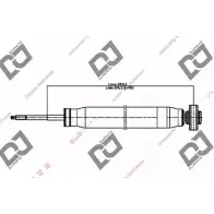 Амортизатор DJ PARTS DS1386GT Peugeot 406 1 (8B, E, C) 1995 – 2005 OLOU3 W 6KD13N5