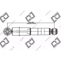 Амортизатор DJ PARTS GUIH D DS1392GT Opel Astra (G) 2 Седан 1.4 (F69) 90 л.с. 2007 – 2009 55FNOW