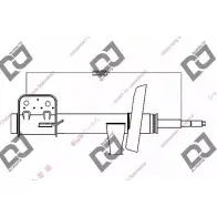 Амортизатор DJ PARTS 6 2N3J1O DS1399GS 4X3EZ2 Opel Omega (B) 2 Универсал 3.2 V6 (F35) 218 л.с. 2001 – 2003