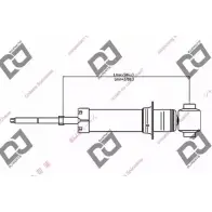 Амортизатор DJ PARTS ISF0YV Opel Vectra (B) 2 Седан 2.2 DTI 16V (F19) 125 л.с. 2000 – 2002 4 XQ35 DS1405GT