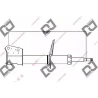 Амортизатор DJ PARTS 3438679 DS1406GS BHVN SME KX7A3N3