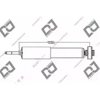 Амортизатор DJ PARTS DS1434GT 3438718 IP5RSK OQ6AW W