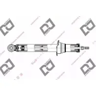 Амортизатор DJ PARTS Lexus LS (XF20) 2 1994 – 2000 UF ZV7 DS1693GT O356DT