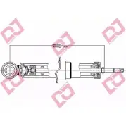 Амортизатор DJ PARTS DS1797GT 3439052 2HIV6 JZ53J K0