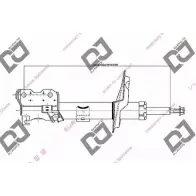 Амортизатор DJ PARTS Nissan Murano DS2231GS DZNZR 3M3R C