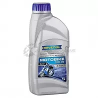 Моторное масло полусинтетическое MOTOBIKE 4-T Ester SAE 10W-30, 1 л RAVENOL 4014835731011 1423655544 117211100101999 XH QXY