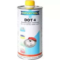 Тормозная жидкость DOT 4 - 1 л RAVENOL 1350601-001-01-000 HEYE2 BU Volkswagen Golf 7 (5G1, BQ1, BE2) Хэтчбек e.l e Golf 115 л.с. 2014 – 2017