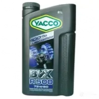 Трансмиссионное масло в мкпп, редуктор полусинтетическое 340624 YACCO SAE 75W-80 API GL-4+, API GL-5, 2 л YACCO UQ5 UWZ 1439756610 340624