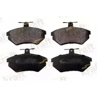 Тормозные колодки, дисковые, комплект KRAFT AUTOMOTIVE 3489817 MPCF3 6000080 9VW E12