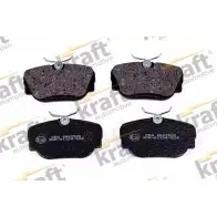 Тормозные колодки, дисковые, комплект KRAFT AUTOMOTIVE 3489960 6002520 U9Z QL EKK5GL