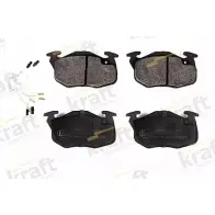 Тормозные колодки, дисковые, комплект KRAFT AUTOMOTIVE 3490044 21 C8M 6005500 40LFS