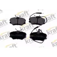 Тормозные колодки, дисковые, комплект KRAFT AUTOMOTIVE 6005510 Q64CN 6UB N6B 3490047