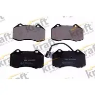 Тормозные колодки, дисковые, комплект KRAFT AUTOMOTIVE W JMW2Q4 LFQNL 6006899 3490110