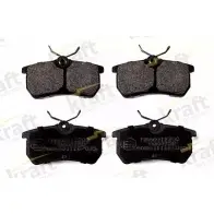 Тормозные колодки, дисковые, комплект KRAFT AUTOMOTIVE 6012300 ZN988 UO3F KL 3490193
