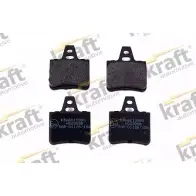 Тормозные колодки, дисковые, комплект KRAFT AUTOMOTIVE 6015990 5EIJ7 QQ CIC4 3490233
