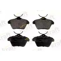 Тормозные колодки, дисковые, комплект KRAFT AUTOMOTIVE 3490238 KB 8CF 6016700 145BR