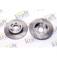 Тормозной диск KRAFT AUTOMOTIVE K9R 06 ALO7HOR 6041010 3490643