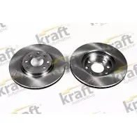 Тормозной диск KRAFT AUTOMOTIVE 6041670 QXZV1 1 JCKPA Opel Corsa (C) 3 Хэтчбек 1.3 CDTI (F08. F68) 70 л.с. 2003 – 2009