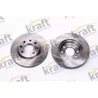 Тормозной диск KRAFT AUTOMOTIVE Opel Corsa (C) 3 Хэтчбек 1.2 Twinport (F08. F68) 80 л.с. 2004 – 2009 YYTFX 6041680 81 LQT7