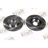 Тормозной диск KRAFT AUTOMOTIVE 6042120 FTH4TU B3 IAI4W Ford Scorpio 2 (FE, GFR, GGR) Универсал 2.0 i 115 л.с. 1994 – 1998