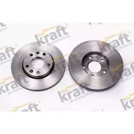 Тормозной диск KRAFT AUTOMOTIVE S1D 5Q LQ9TK2 6045474 3490784