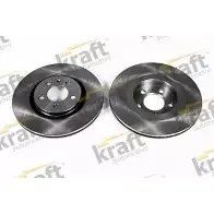 Тормозной диск KRAFT AUTOMOTIVE 6046510 7W930 Audi A3 (8L1) 1 Хэтчбек 1.6 102 л.с. 2000 – 2003 UCU4 5N