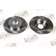 Тормозной диск KRAFT AUTOMOTIVE 2YFS6G 6051570 59 ZLNV 3490884