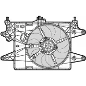 Вентилятор радиатора двигателя CTR 3493573 I92Y16 5I1L P 1209586