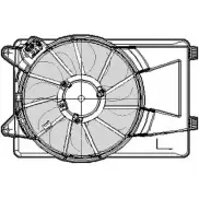 Вентилятор радиатора двигателя CTR KJ TAR SV3G5X1 1209607 Fiat Doblo (263) 2 2010 – 2020