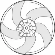 Вентилятор радиатора двигателя CTR 6D78B 6 8FM582 3493598 1209639