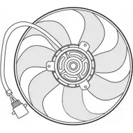 Вентилятор радиатора двигателя CTR 8ZW8P0M CI RB4Y1 3493606 1209653