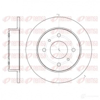 Тормозной диск REMSA Nissan Primera (P10) 1 Седан 2.0 131 л.с. 1990 – 1996 BDM6391 .10 6200.00 DCA620000